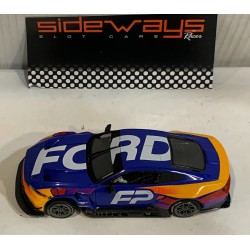 SLOT CAR RACER SIDEWAYS SWCAR10A FORD MUSTANG GT3 PRE SEASON TEST CAR J.HAND