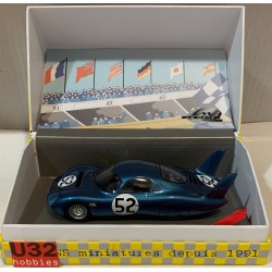 LE MANS MINIATURES 132089/52M CD PEUGEOT PANHARD SP66 -52 LE MANS 1966 A.BERTAUD
