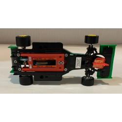 SLOT CAR SCALEAUTO SC-6340 JORDAN FORD 191 -32 F1  1991 SEVEN UP  M.SCHUMACHER