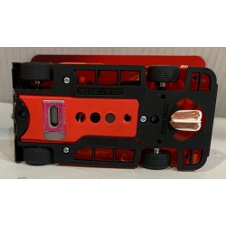 SLOT CAR NSR 0510SW LOLA T298/290 TEST CAR ORANGE