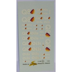 CALCA LUBRICANTES Q8 OILS 1/43