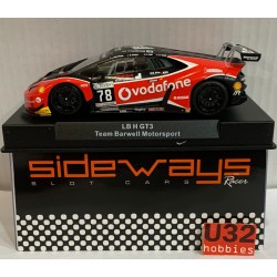 SLOT CAR RACER SIDEWAYS SWCAR01E LAMBORGHINI HURACAN GT3 -78 TEAM BARWELL