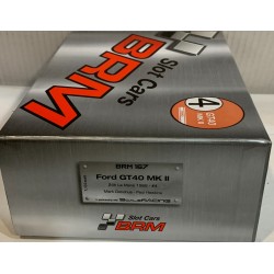 SLOT CAR BRM-167  1/24 FORD GT40 MKII -4 LE MANS 1966 M.DONOHUE-P.HAWKINS