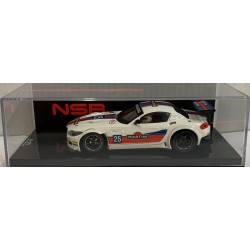SLOT CAR NSR 0601AW BMW Z4 -25 MARTINI RACING WHITE