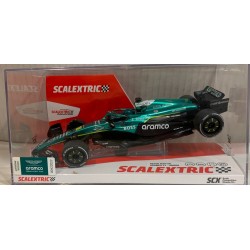 SLOT CAR SCX SCALEXTRIC U10598S300 ASTON MARTIN AMR25 -14 F1 2025 LANCE STROLL