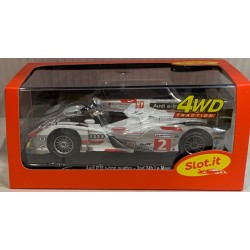 SLOT CAR SLOT.IT CA38B AUDI R18 E-TRON QUATTRO -2 LE MANS 2012 T.KRISTENSEN