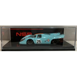 SLOT CAR NSR D0417SW PORSCHE 917 K -25 WINNER 1000Km SPA 1970 GULF DNF