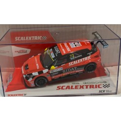 SLOT CAR SCX SCALEXTRIC U10552S300 CUPRA LEON -72 COMPETICION TEAM MONLAU