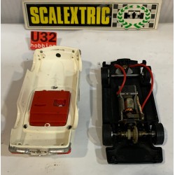 SLOT CAR SCX SCALEXTRIC EXIN C-32 MERCEDES 250SL -2 BLANCO  CAPOTA  NEGRO