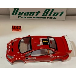 SLOT CAR AVANT SLOT CARROCERIA 1/24 PEUGEOT 307 WRC -7 GRONHOLM  SIN EL COPKIT