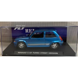 SLOT CAR FLY A2113 RENAULT 5 GT TURBO STREET VERSION AZUL