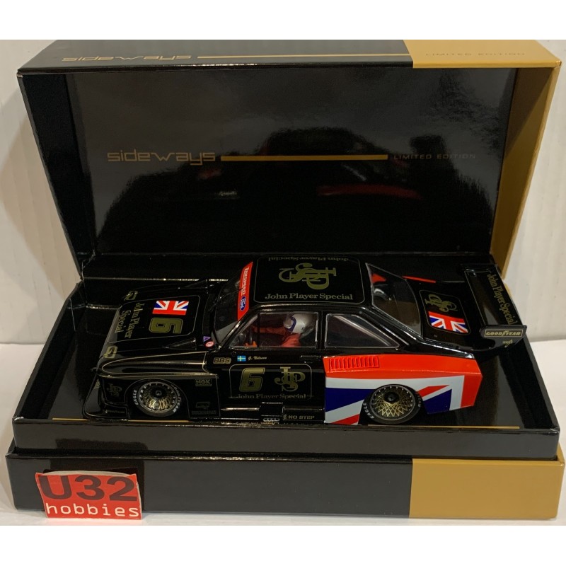 SLOT CAR RACER SIDEWAYS SVLE10 FORD ESCORT ZAKSPEED TURBO Gr.5 -6 JPS G.NILSSON