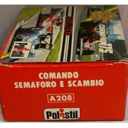 SLOT CAR POLISTIL CHAMPION 175  A208 MANDO SEMAFORO Y SCAMBIO