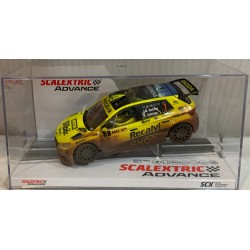 SLOT CAR SCX SCALEXTRIC ADVANCE E10565S300 SKODA FABIA WRC2 -1 COHETE SUAREZ