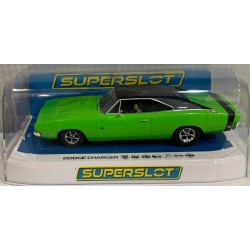 SLOT CAR SCX SUPERSLOT H4326 DODGE CHARGER R/T SUBLIME GREEN  SCALEXTRIC UK