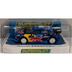 SLOT CAR SCX SUPERSLOT H4501 FORD PUMA WRC -8 RALLY MONTE CARLO SCALEXTRIC UK