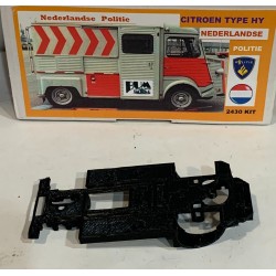 SLOT CAR BUM SLOT 2430 CARROCERIA + CHASIS FURGONETA CITROEN HY POLICIA LTED