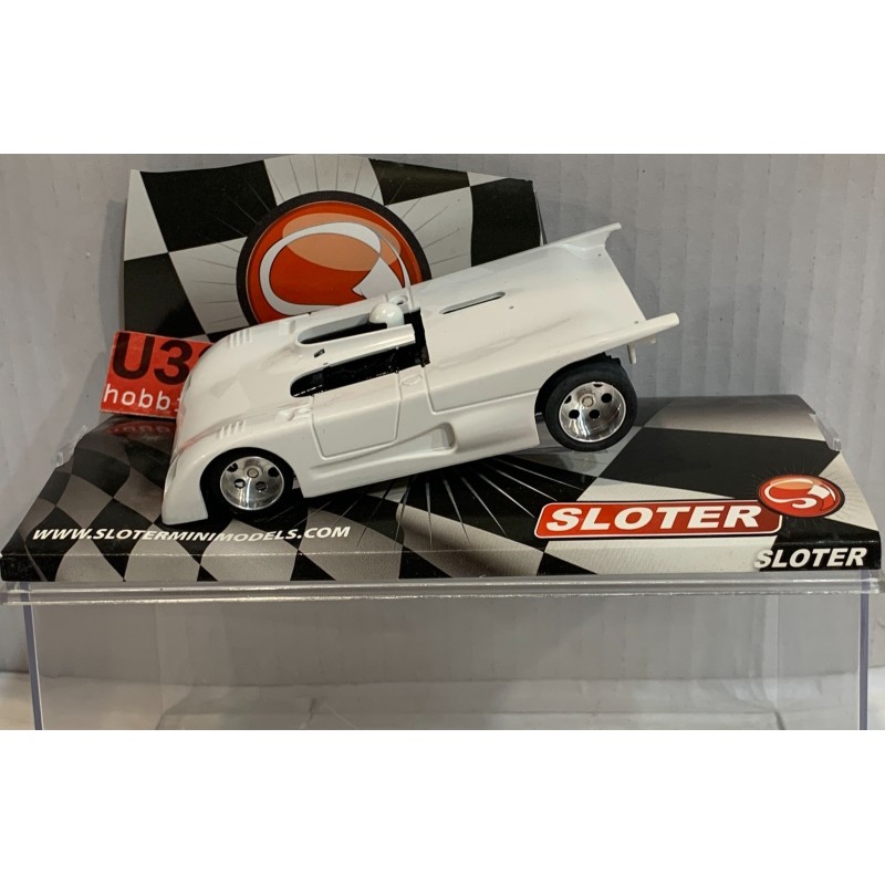 SLOT CAR SLOTER 9525 LOLA T280 RACING WHITE