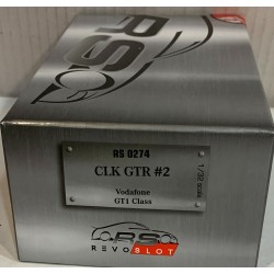 SLOT CAR REVOSLOT RS-0274 MERCEDES CLK GTR -2 GT1 CLASS VODAFONE