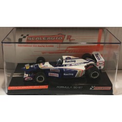 SLOT CAR SCALEAUTO SC-6304 WILLIAMS RENAULT FW18 -6 F1  RACING 1995  DAMON HILL