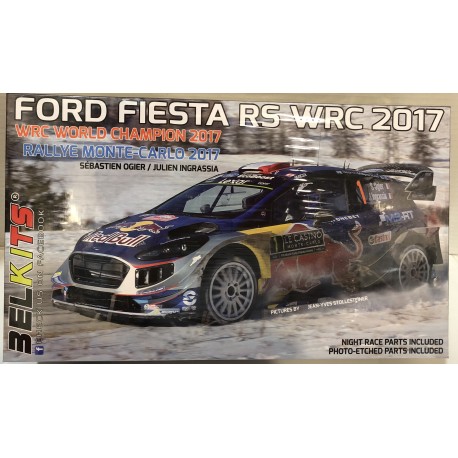 FORD FIESTA RS WRC RALLYE MONTE CARLO WORLD CHAMPION 2017 S.OGIER-J.INGRASSIA