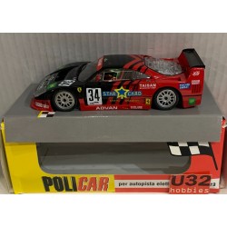 SLOT CAR POLICAR CAR03B FERRARI F40 LM -34 JGTC 1995 TAISAN