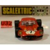 SLOT CAR SCX SCALEXTRIC EXIN C-34 JAGUAR E TYPE -7 ROJO CLARO PREPARADO PALAU