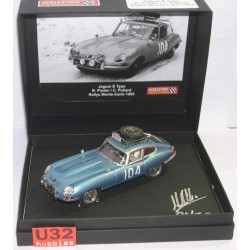 SCALEXTRIC PASSION SP031 JAGUAR E TYPE -104 RALLY MONTE CARLO 1965 R.PINDER