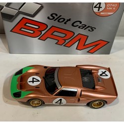 SLOT CAR BRM-167  1/24 FORD GT40 MKII -4 LE MANS 1966 M.DONOHUE-P.HAWKINS