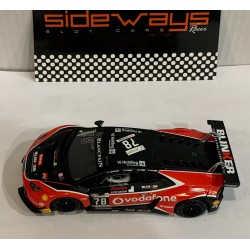 SLOT CAR RACER SIDEWAYS SWCAR01E LAMBORGHINI HURACAN GT3 -78 TEAM BARWELL