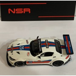 SLOT CAR NSR 0601AW BMW Z4 -25 MARTINI RACING WHITE