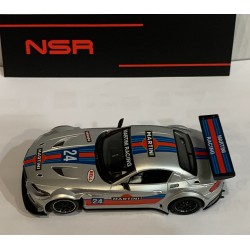 SLOT CAR NSR 0600AW BMW Z4 -24 MARTINI RACING GREY