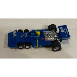THE SLOT AFFAIR SCALEXTRIC EXIN FORD TYRRELL P34 6 RUEDAS F1 -1 AZUL  SCHECKTER