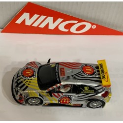 SLOT CAR NINCO 50452 RENAULT MEGANE TROPHY -10 McDONALDS G.HORION-R.KUPPENS
