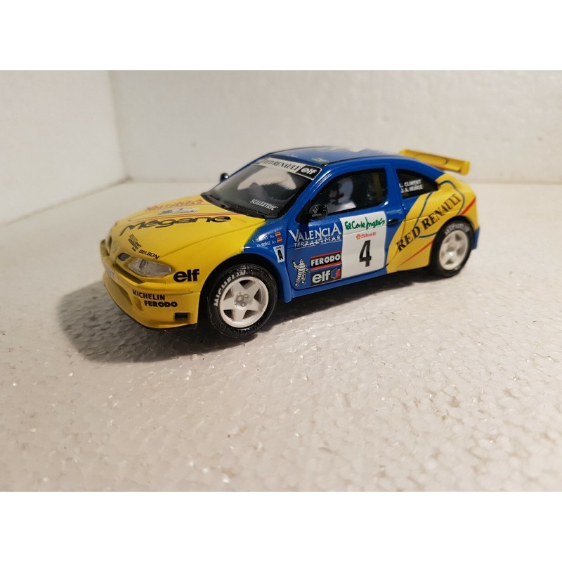 qq SCALEXTRIC ALTAYA RALLYES DE ESPAÑA RENAULT MEGANE R EL CORTE INGLES CLIMENT*