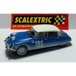 SLOT CAR SCX SCALEXTRIC 6473 CITROEN DS 21 -195 MONTE CARLO TOIVONEN EFECT NIEVE