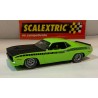 SLOT CAR SCX SCALEXTRIC 64380 PLYMOUTH AAR CUDA LIME LIMITED EDITION 50 UNIDADES