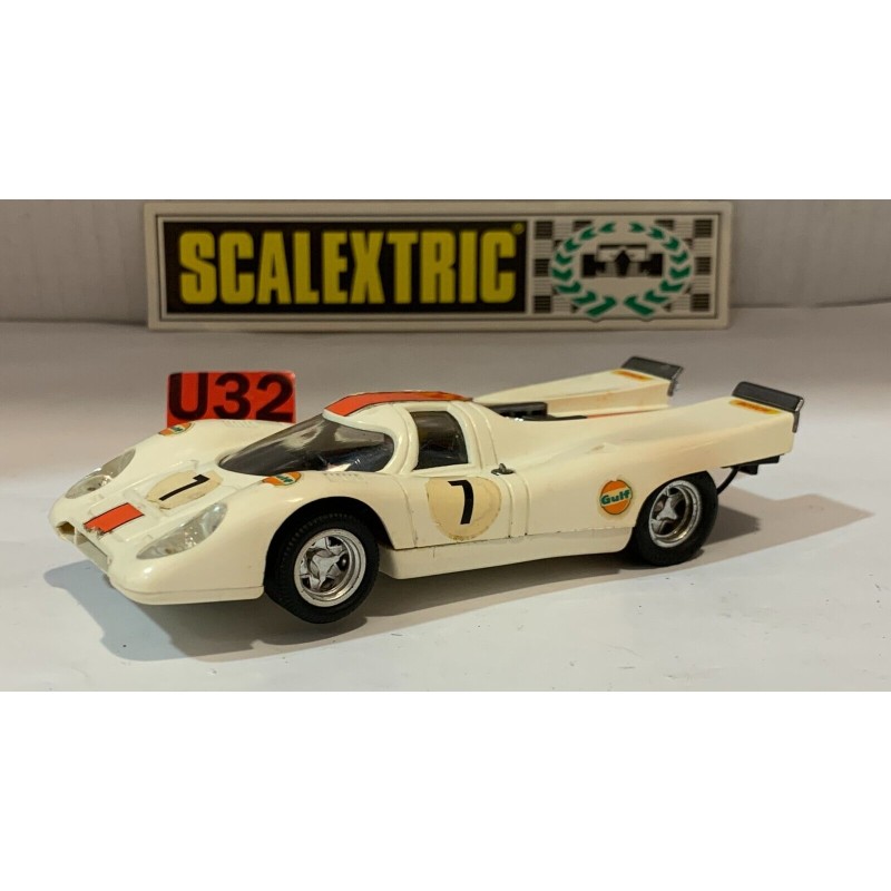 SLOT CAR SCX SCALEXTRIC EXIN C-46 PORSCHE 917 -7BLANCO