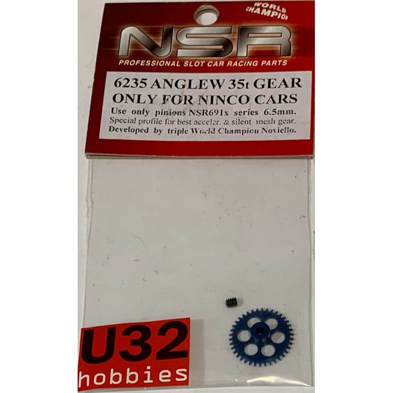 SLOT CAR NSR 6235 CORONA 35D ANGLEWINDER 17.5mm SLOT CAR NSR 6235 CORONA 35D ANGLEWINDER 17.5mm