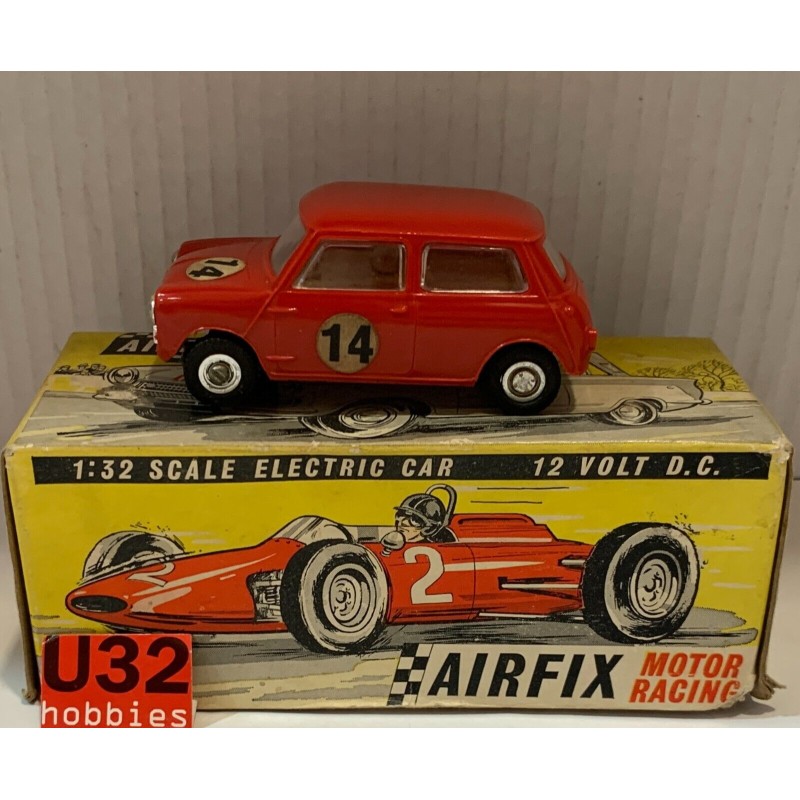 AIRFIX MRRC MINI COOPER -14 ROJO CON CAJA AIRFIX MRRC MINI COOPER -14 ROJO CON CAJA